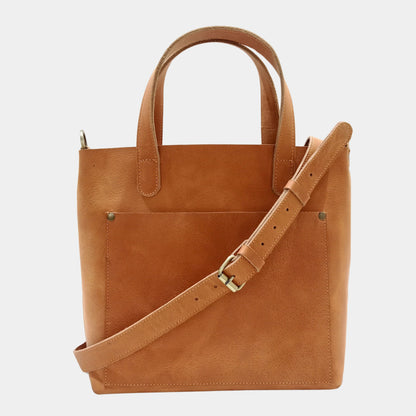 Stylish Olivia Brown cross body Leather Tote Bag by LTB store for Australian Women 