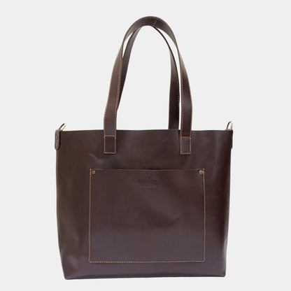 Stylish Ruby Leather Tote Bag By LTB store Australia featuring roomy unlined soft interior