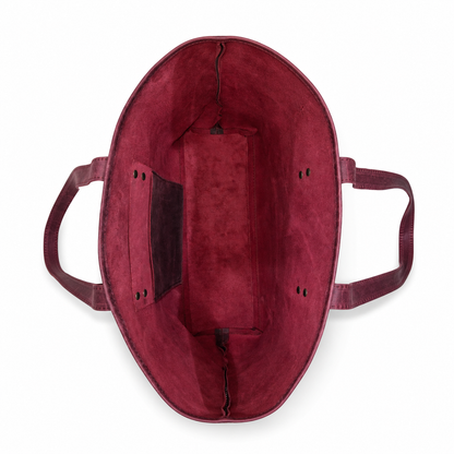 Emily Leather Tote