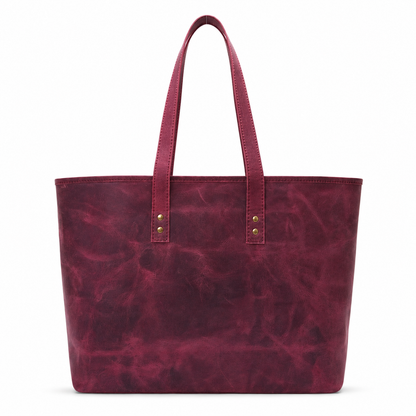 Emily Leather Tote
